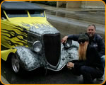 ZZ Top Tribute Car with Billy Gibbons and Brad Miller.